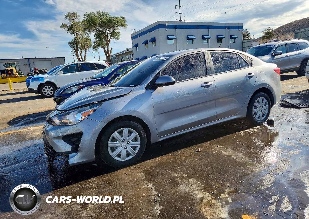 2022 Kia Rio S VIN:3KPA24AD4NE506291 - 1