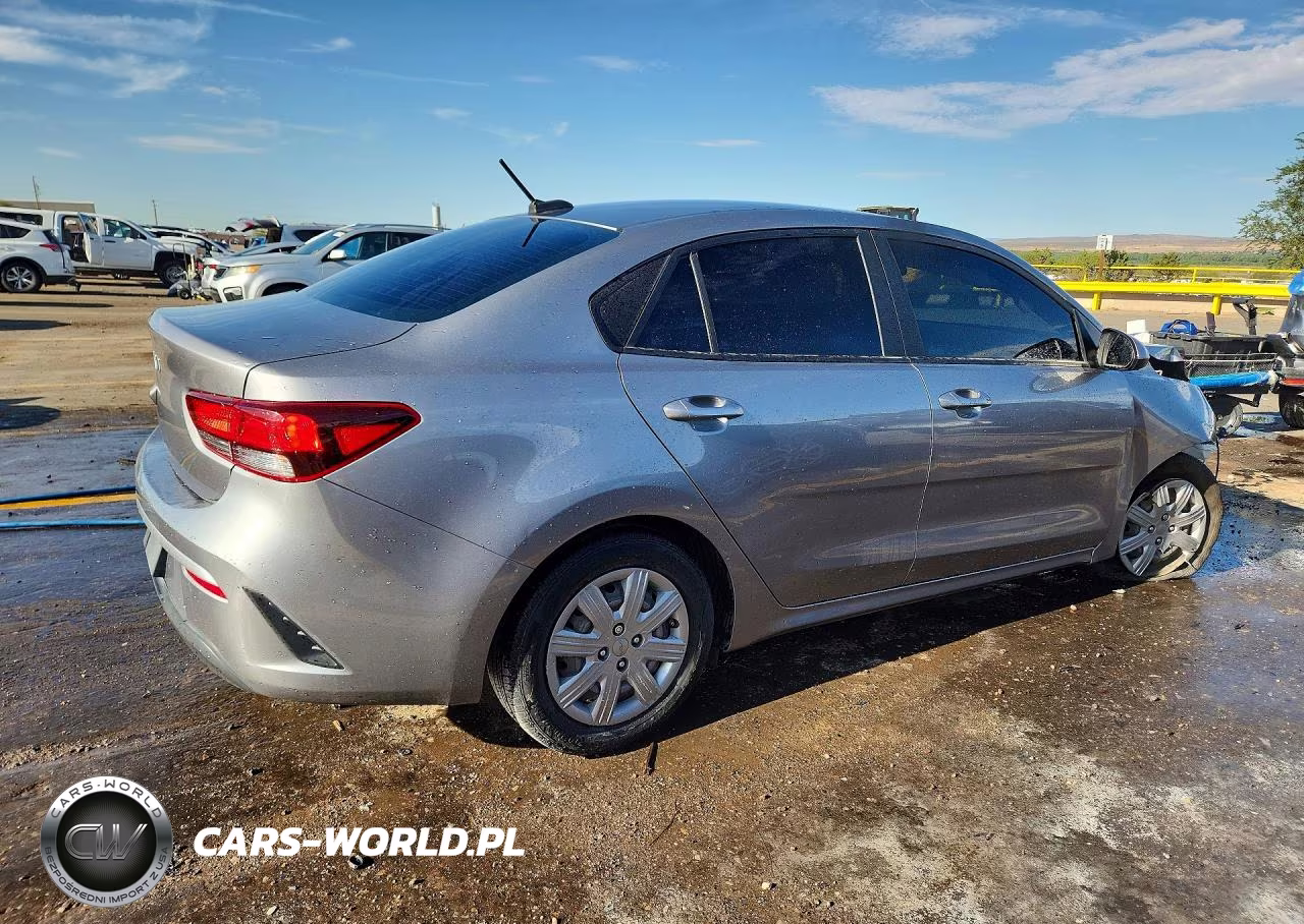 2022 Kia Rio S VIN:3KPA24AD4NE506291 - 3