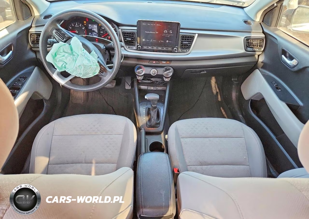 2022 Kia Rio S VIN:3KPA24AD4NE506291 - 8