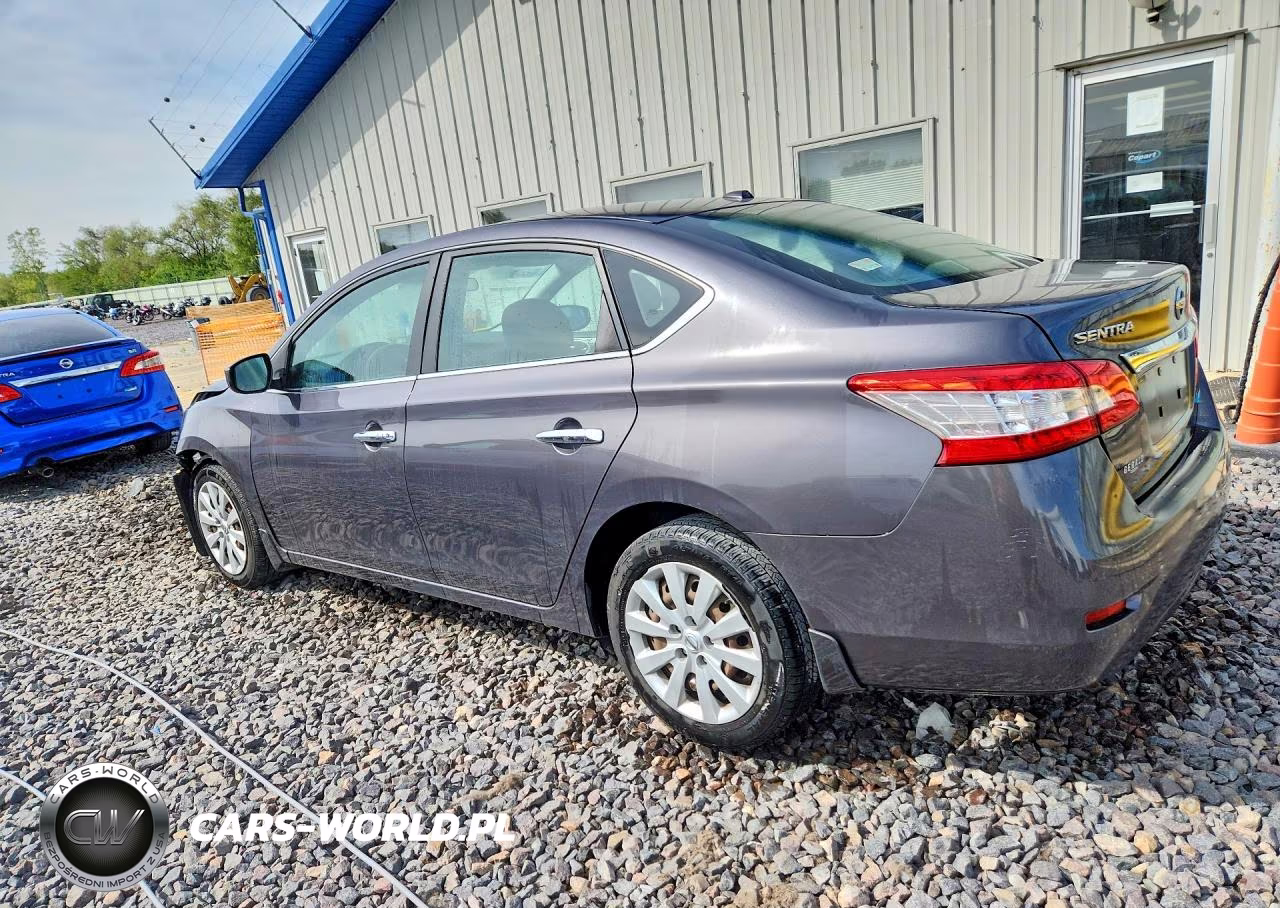 2013 Nissan Sentra S VIN:3N1AB7AP5DL783735 - 2