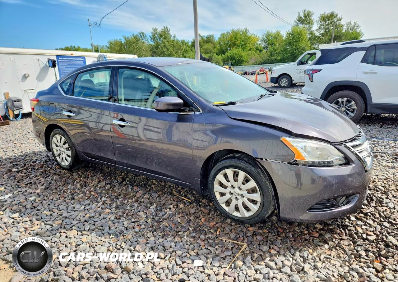 2013 Nissan Sentra S VIN:3N1AB7AP5DL783735 - 4