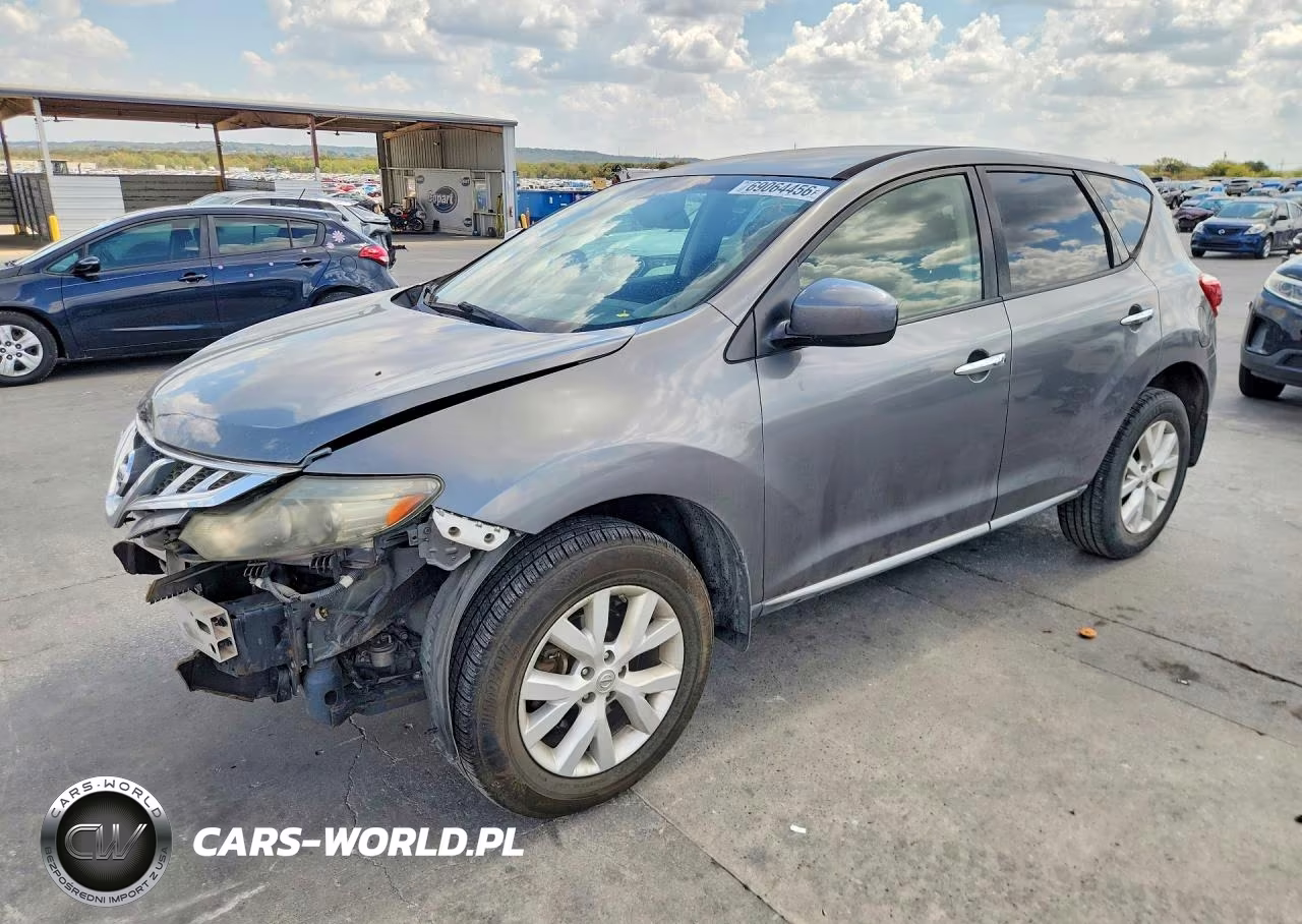 2014 Nissan Murano S VIN:JN8AZ1MU9EW421057 - 1
