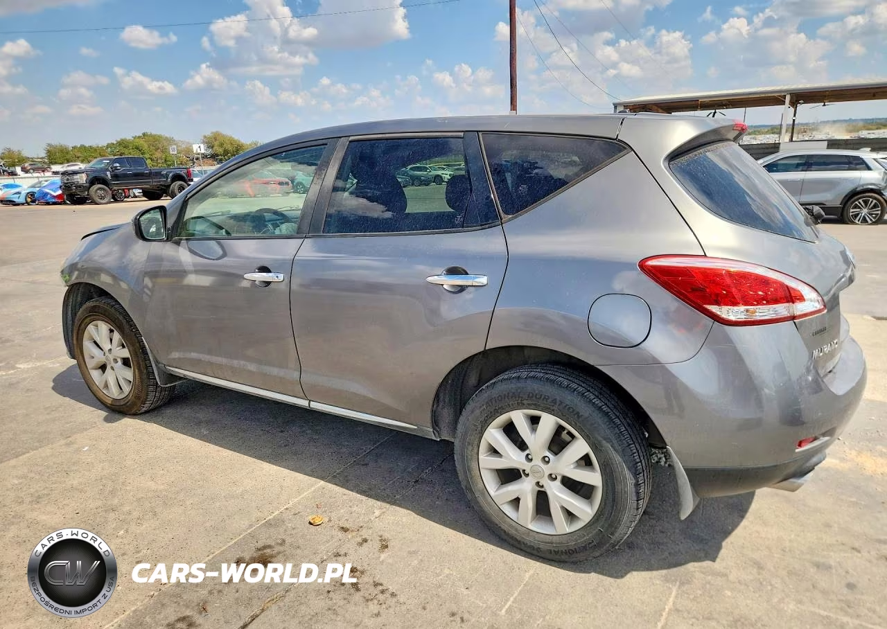 2014 Nissan Murano S VIN:JN8AZ1MU9EW421057 - 2
