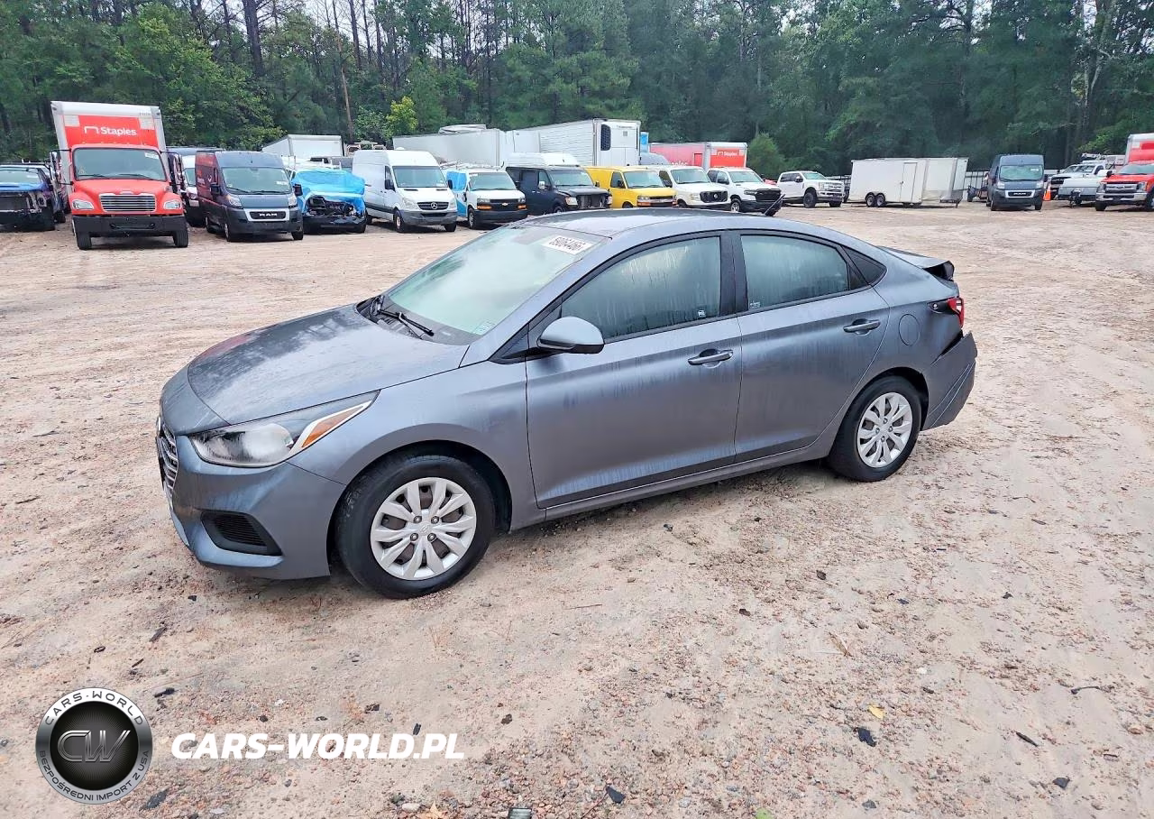 2019 Hyundai Accent Se VIN:3KPC24A31KE088705 - 1