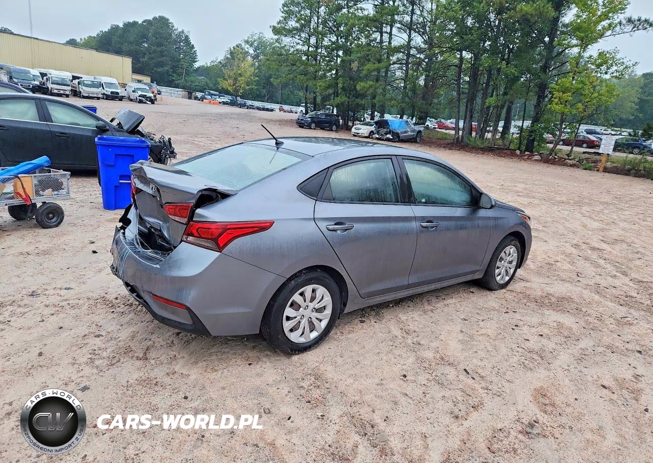 2019 Hyundai Accent Se VIN:3KPC24A31KE088705 - 3