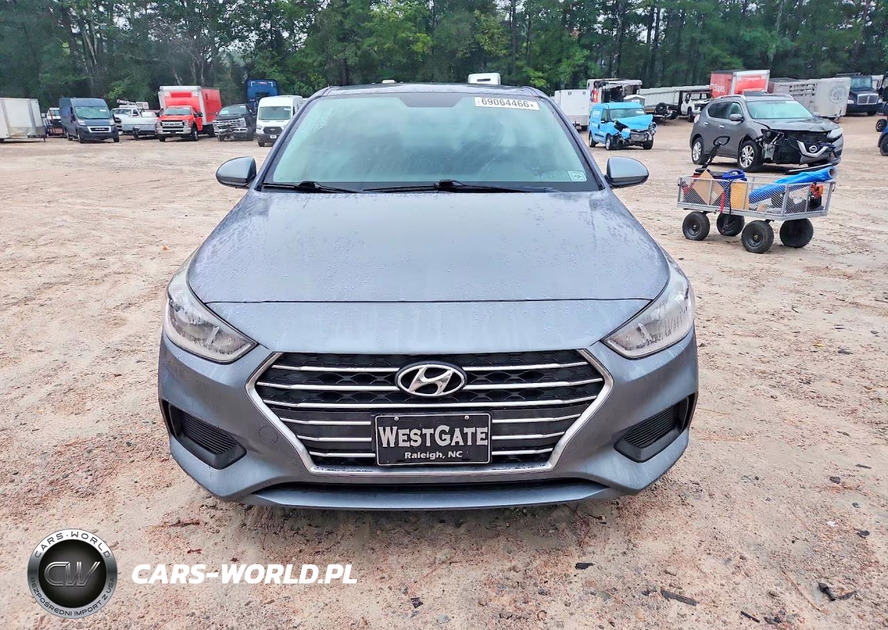 2019 Hyundai Accent Se VIN:3KPC24A31KE088705 - 5