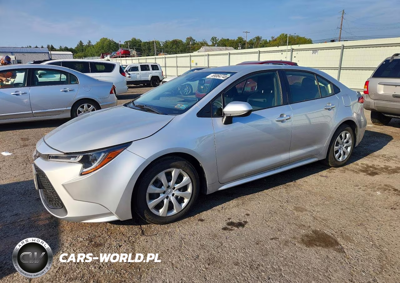 2021 Toyota Corolla Le VIN:JTDEPMAE2MJ187454 - 1