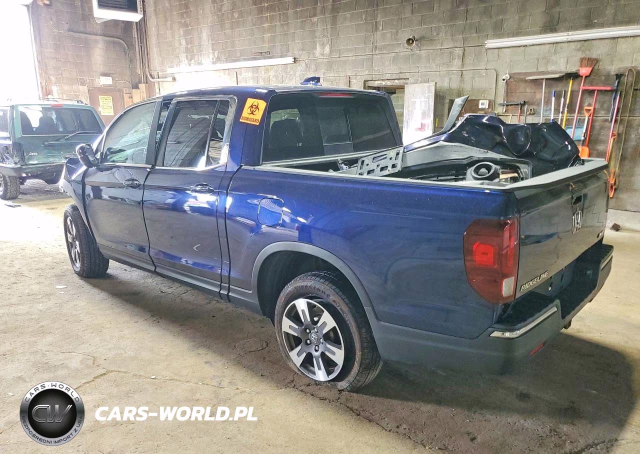 2019 Honda Ridgeline Rtl VIN:5FPYK3F55KB013064 - 2
