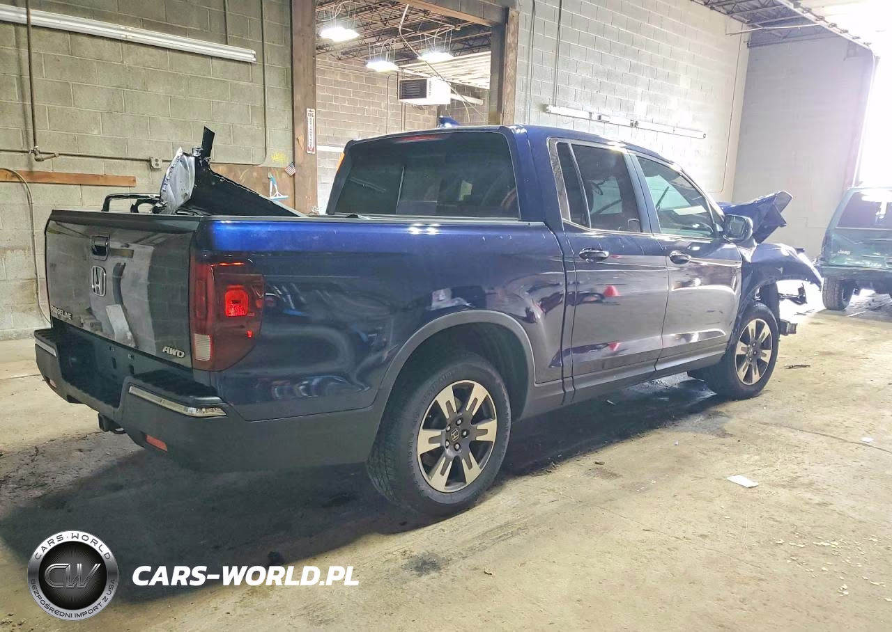 2019 Honda Ridgeline Rtl VIN:5FPYK3F55KB013064 - 3