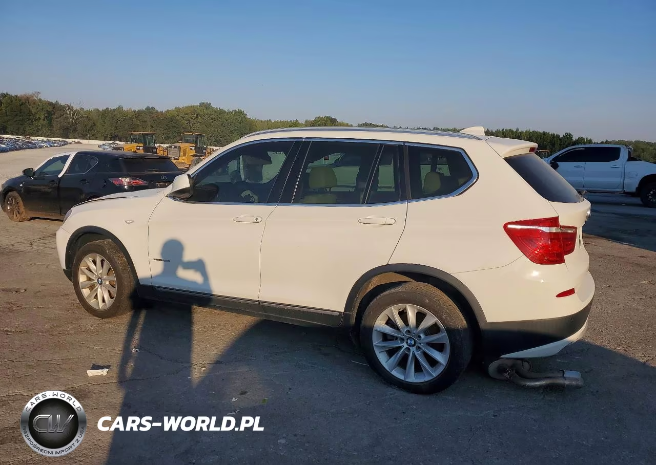 2014 BMW X3 VIN:5UXWX9C58E0D36375 - 2