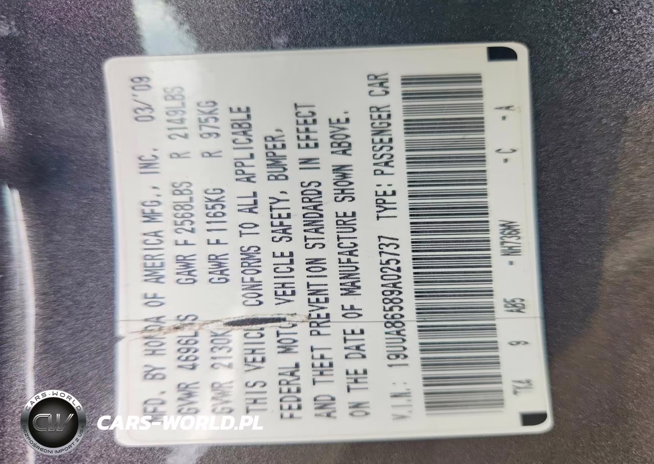 2009 Acura Tl VIN:19UUA86589A025737 - 13