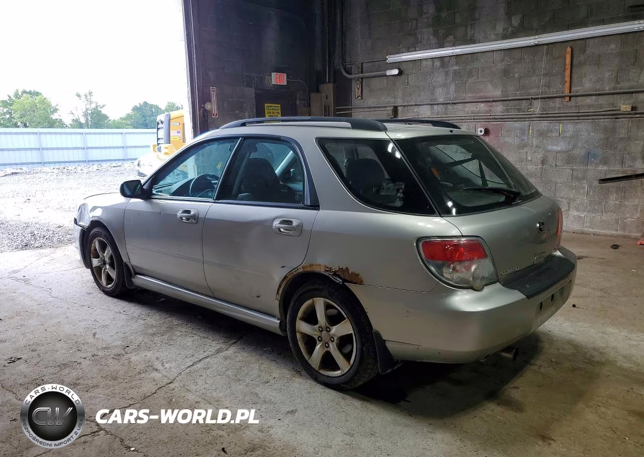 2006 Subaru Impreza 2.5I Sports Wagon VIN:JF1GG67606H806539 - 2
