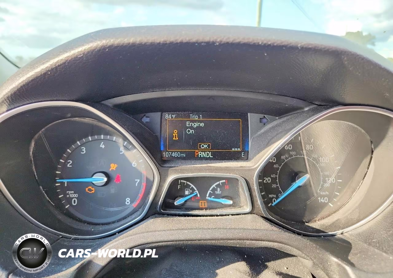 2017 Ford Focus Se VIN:1FADP3F28HL224964 - 9