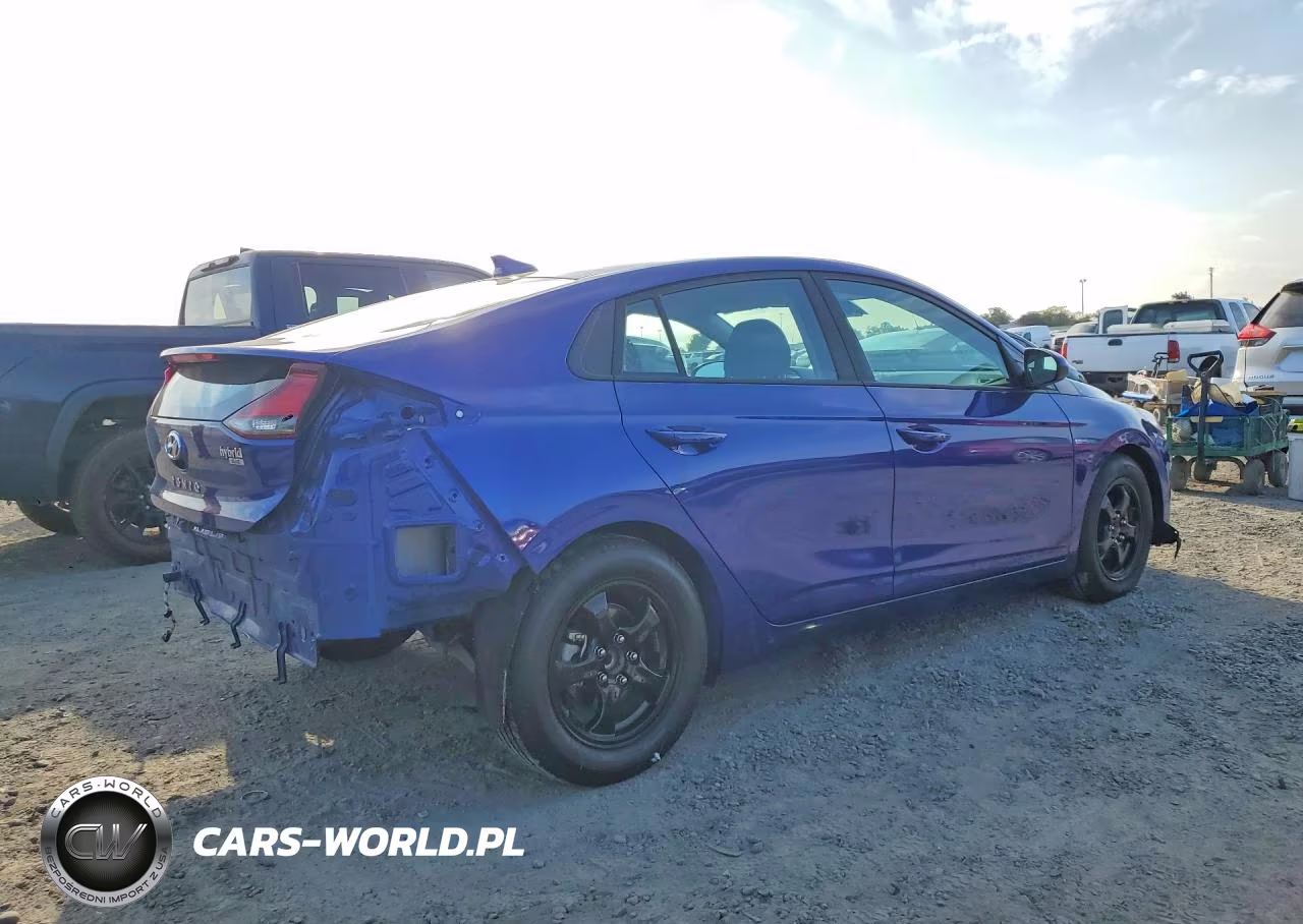 2020 Hyundai Ioniq Blue VIN:KMHC65LC2LU239301 - 3