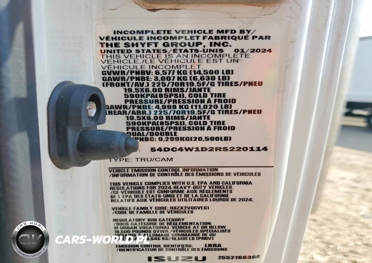 2024 Isuzu Npr Hd VIN:54DC4W1D2RS220114 - 12