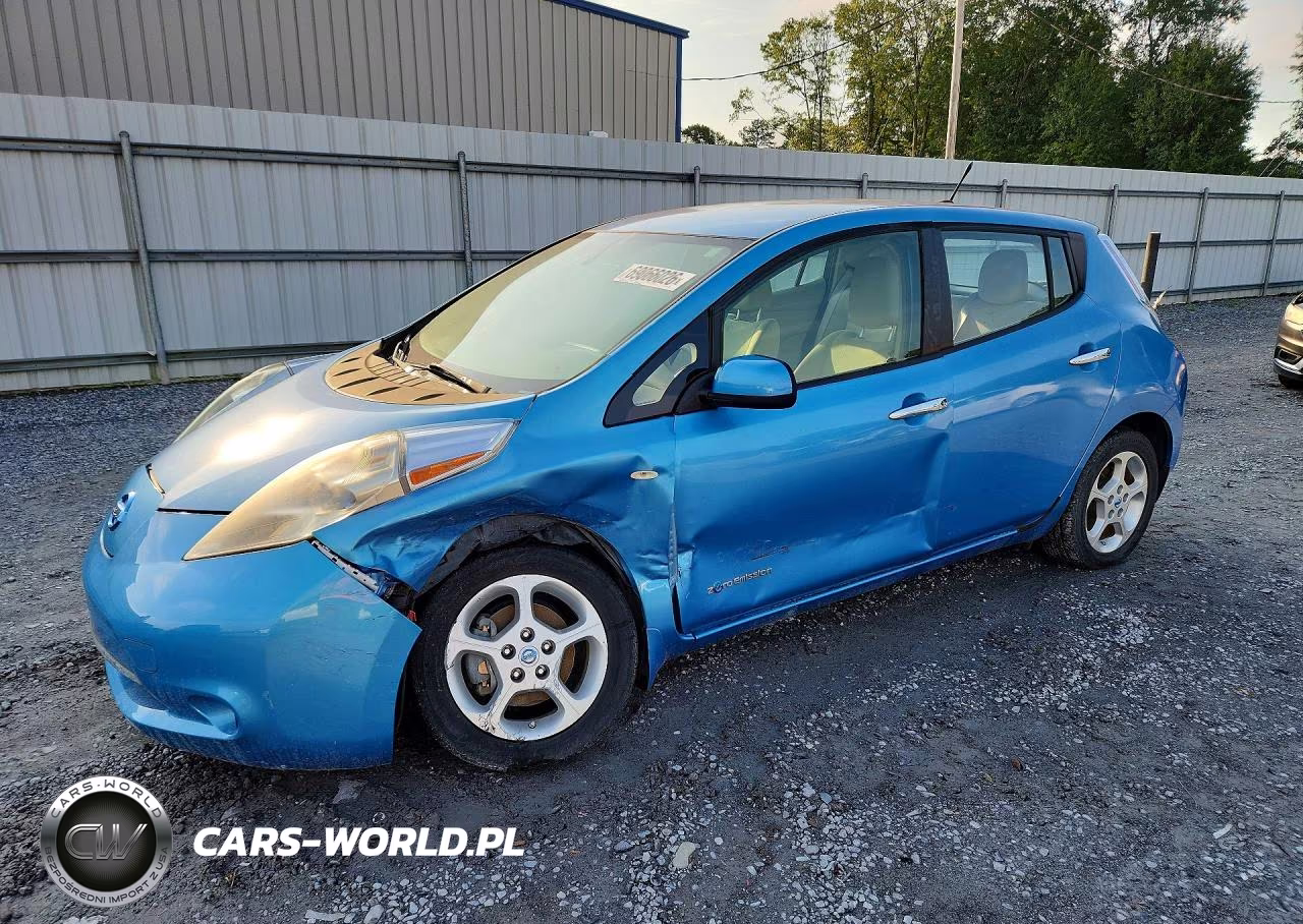 2012 Nissan Leaf Sv VIN:JN1AZ0CP0CT017888 - 1
