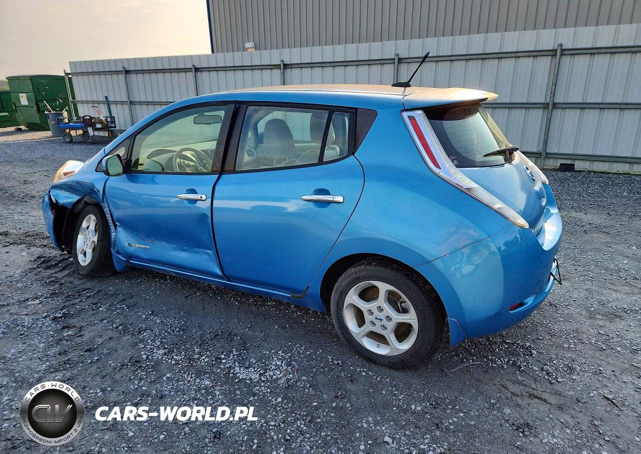 2012 Nissan Leaf Sv VIN:JN1AZ0CP0CT017888 - 2