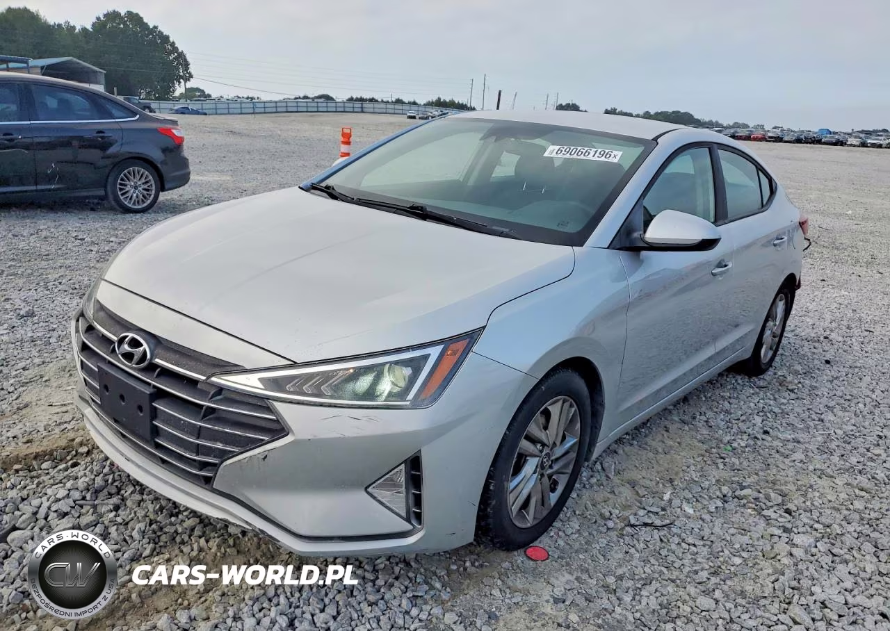 2019 Hyundai Elantra Sel VIN:5NPD84LF5KH436379 - 1