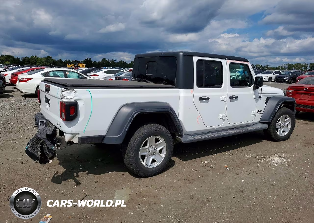 2020 Jeep Gladiator Sport VIN:1C6JJTAG4LL119128 - 3