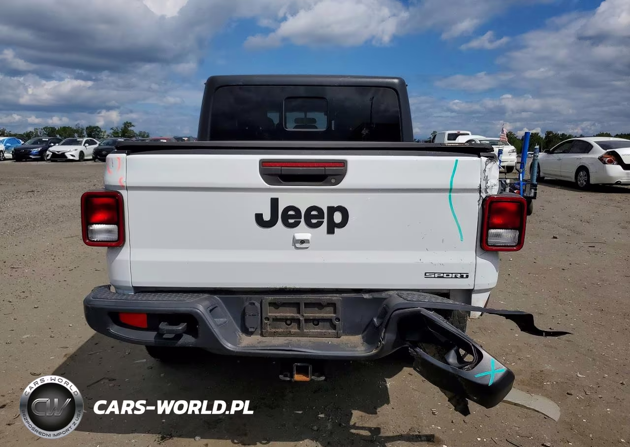 2020 Jeep Gladiator Sport VIN:1C6JJTAG4LL119128 - 6