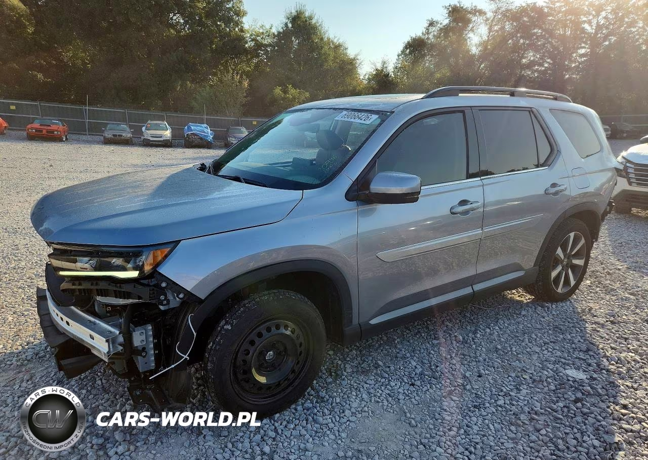 2025 Honda Pilot Touring VIN:5FNYG1H75SB076968 - 1