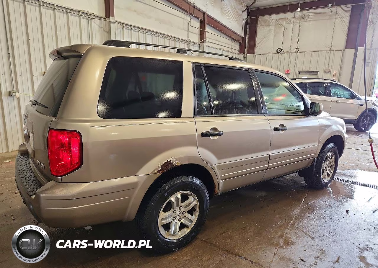 2005 Honda Pilot Exl VIN:5FNYF18685B023521 - 3
