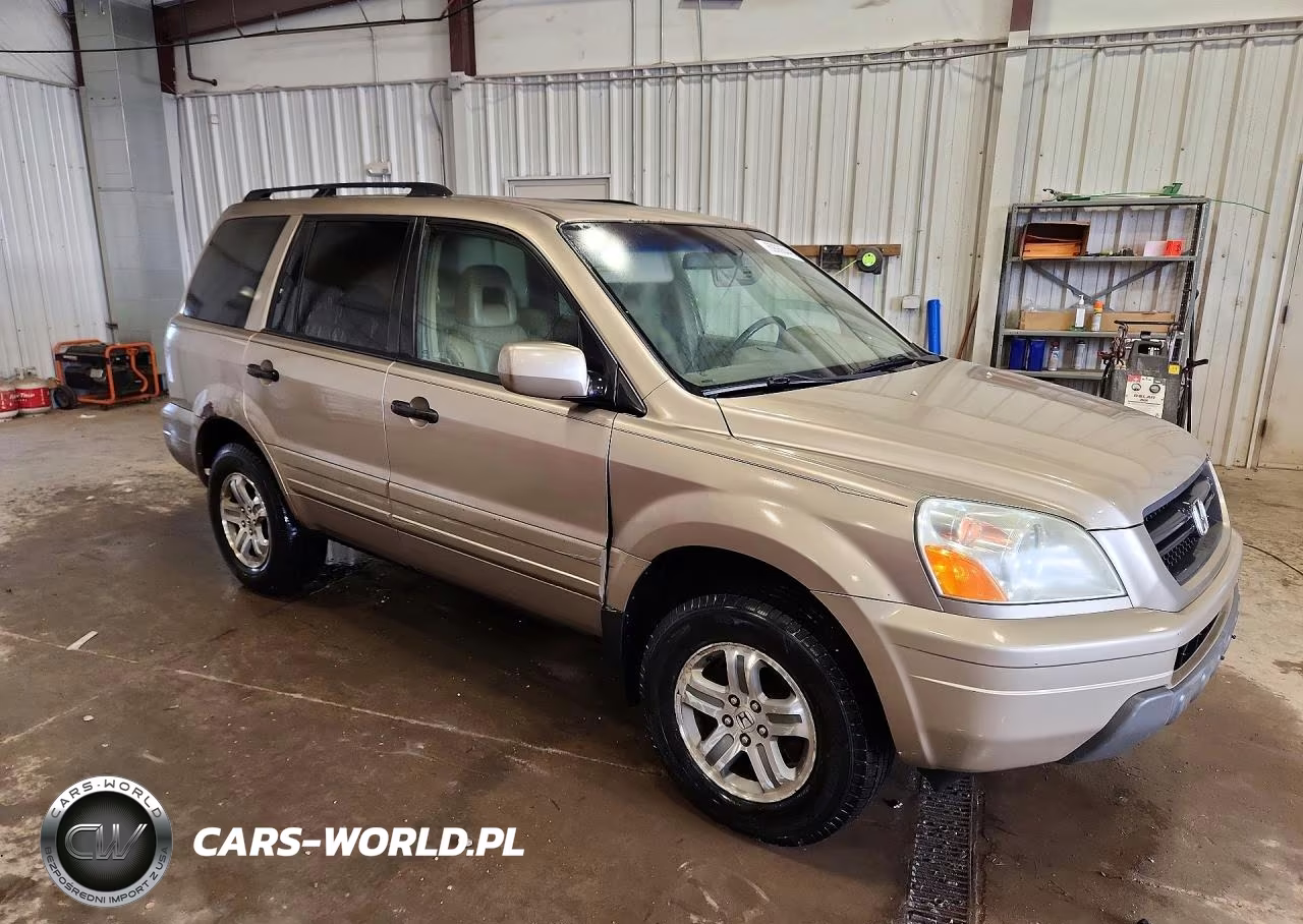 2005 Honda Pilot Exl VIN:5FNYF18685B023521 - 4
