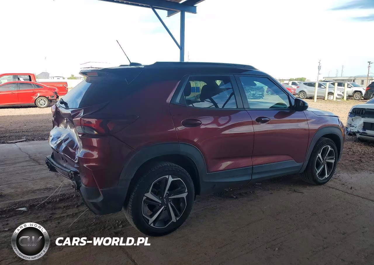 2022 Chevrolet Trailblazer Rs VIN:KL79MTSL7NB069300 - 3