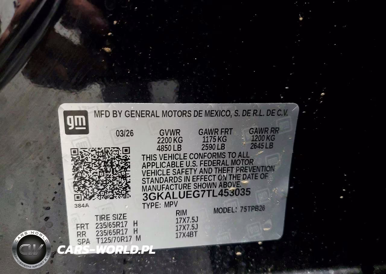 2026 GMC Terrain Elevation VIN:3GKALUEG7TL453035 - 14