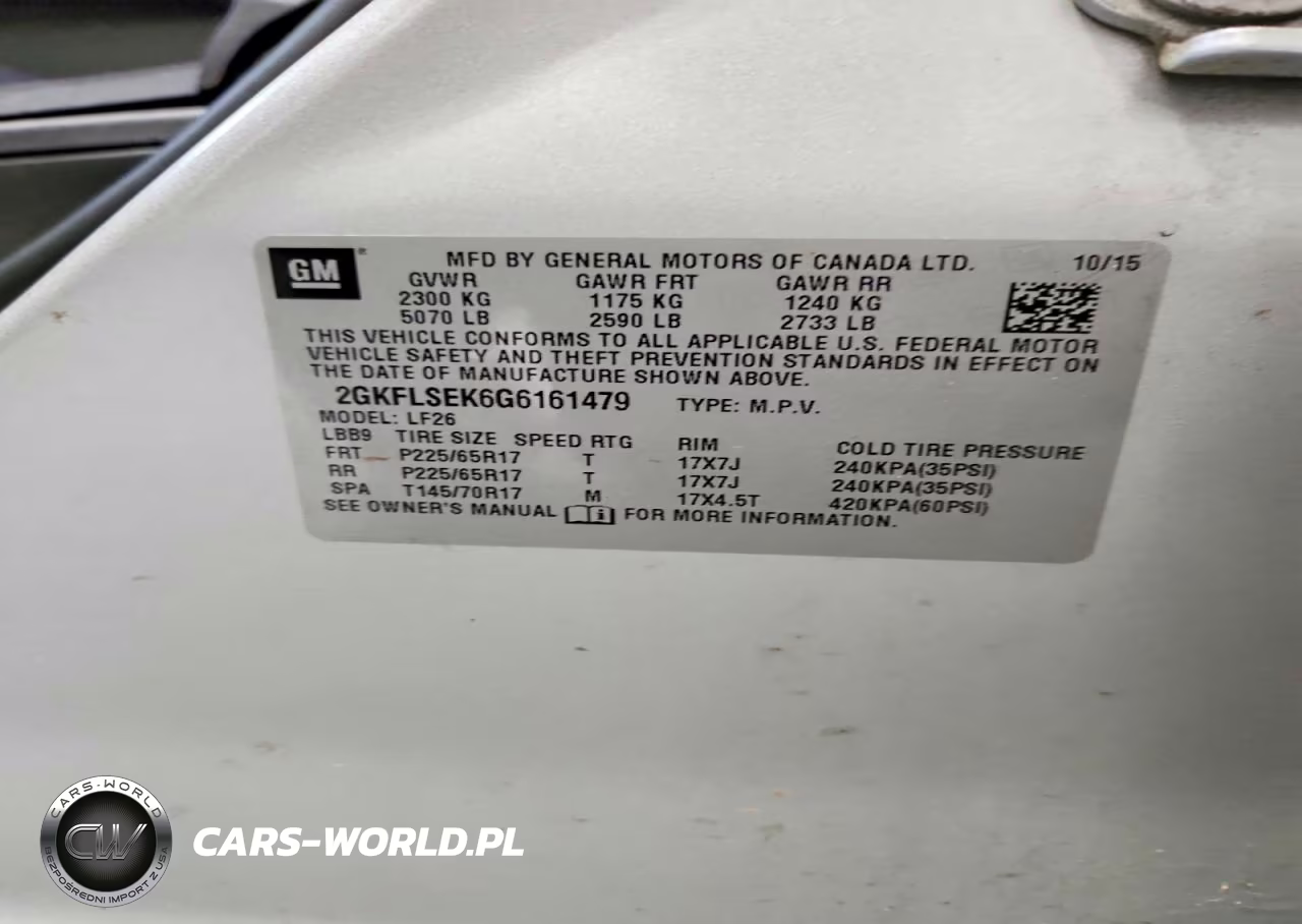 2016 GMC Terrain Sle VIN:2GKFLSEK6G6161479 - 13