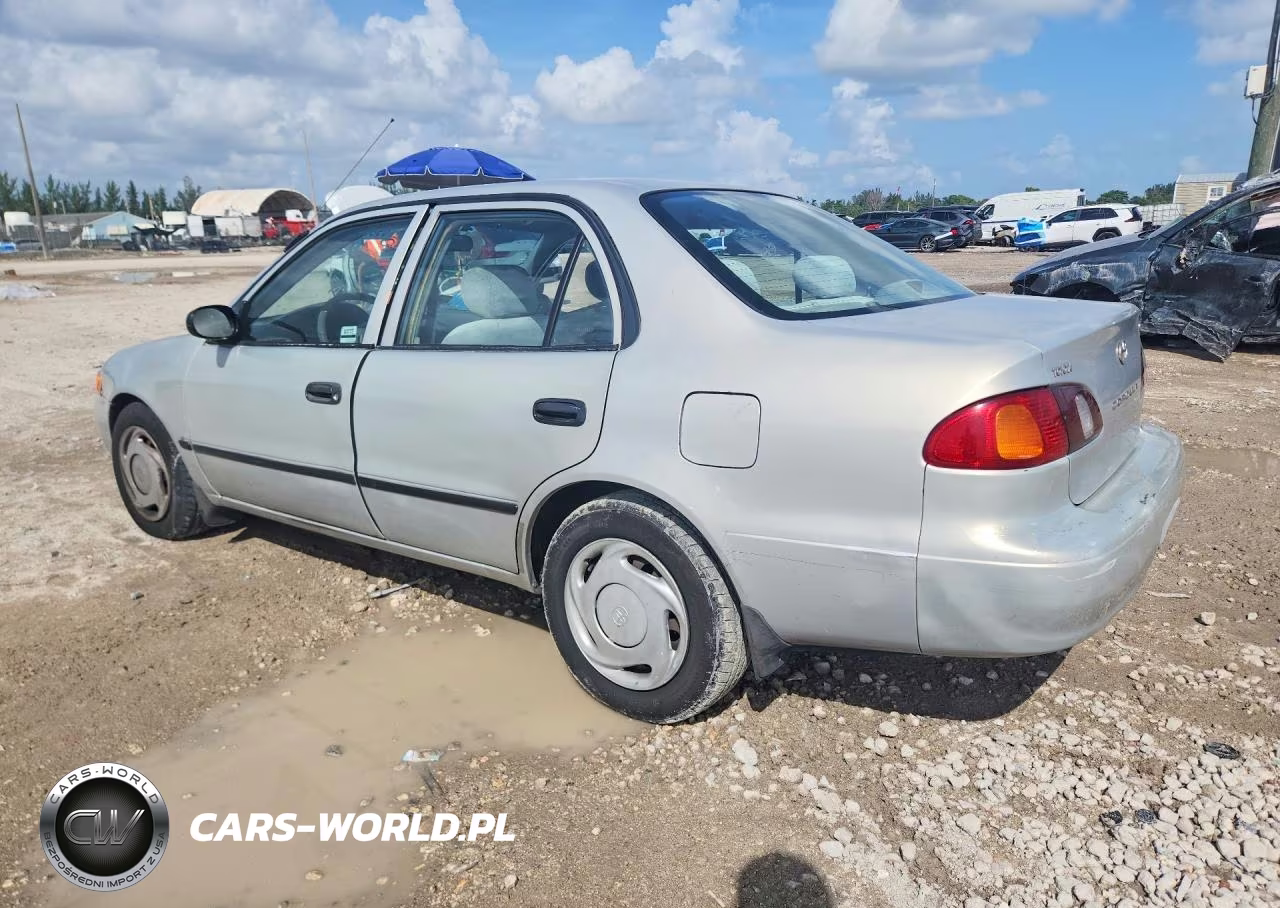 2000 Toyota Corolla Ve VIN:2T1BR12E3YC354433 - 2