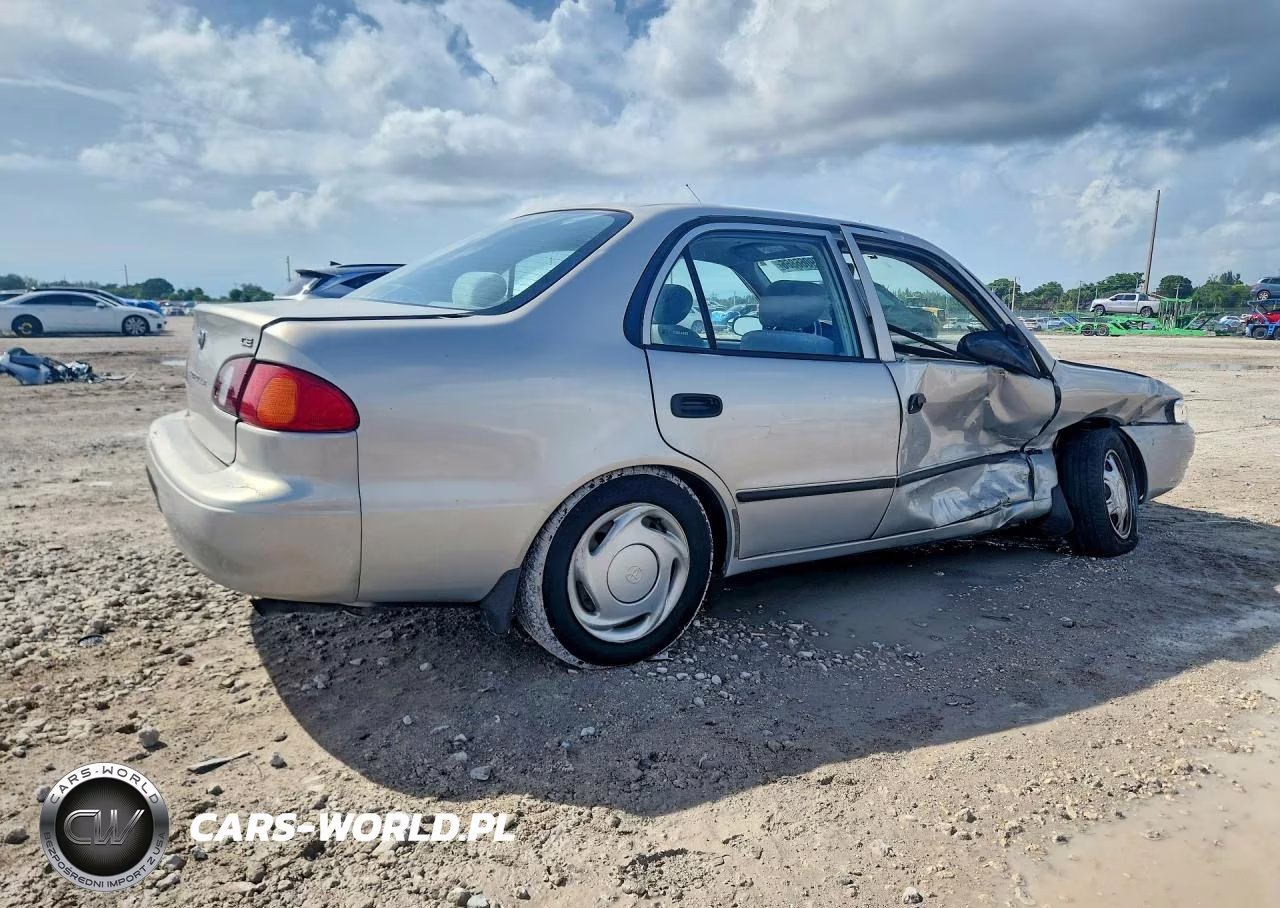 2000 Toyota Corolla Ve VIN:2T1BR12E3YC354433 - 3