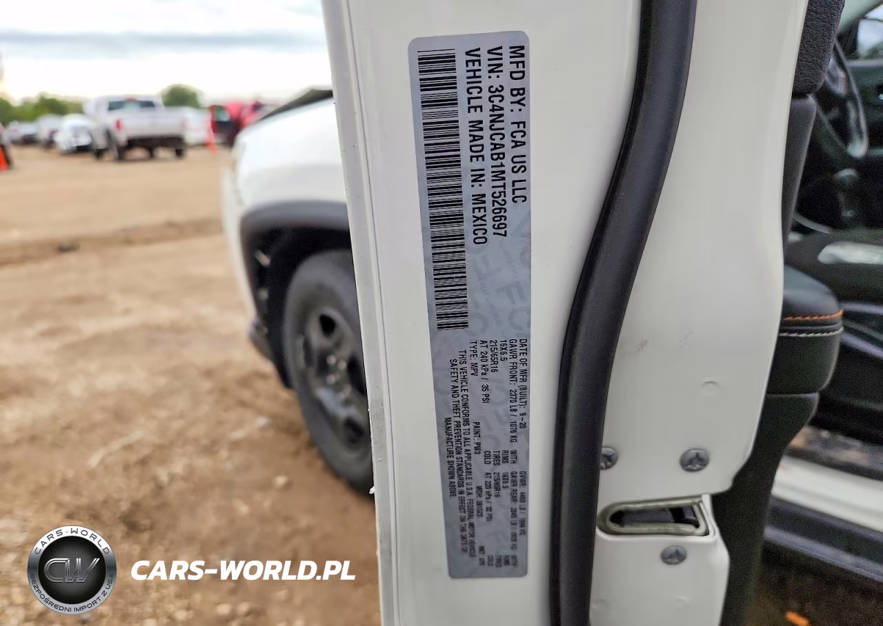 2021 Jeep Compass Sport VIN:3C4NJCAB1MT526697 - 12