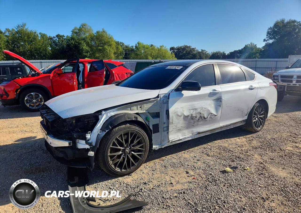 2018 Genesis G80 Sport VIN:KMHGN4JB9JU244114 - 1
