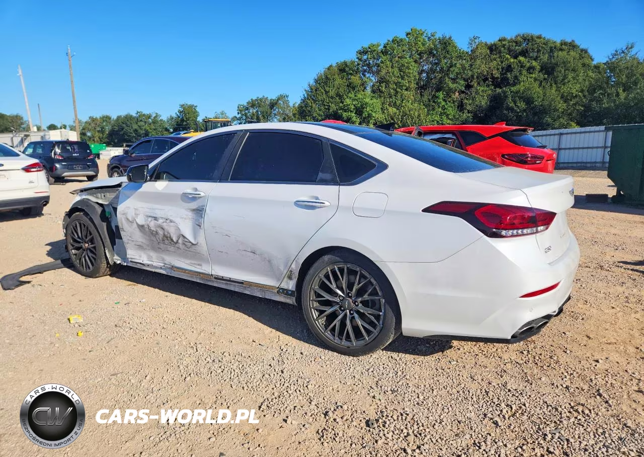 2018 Genesis G80 Sport VIN:KMHGN4JB9JU244114 - 2