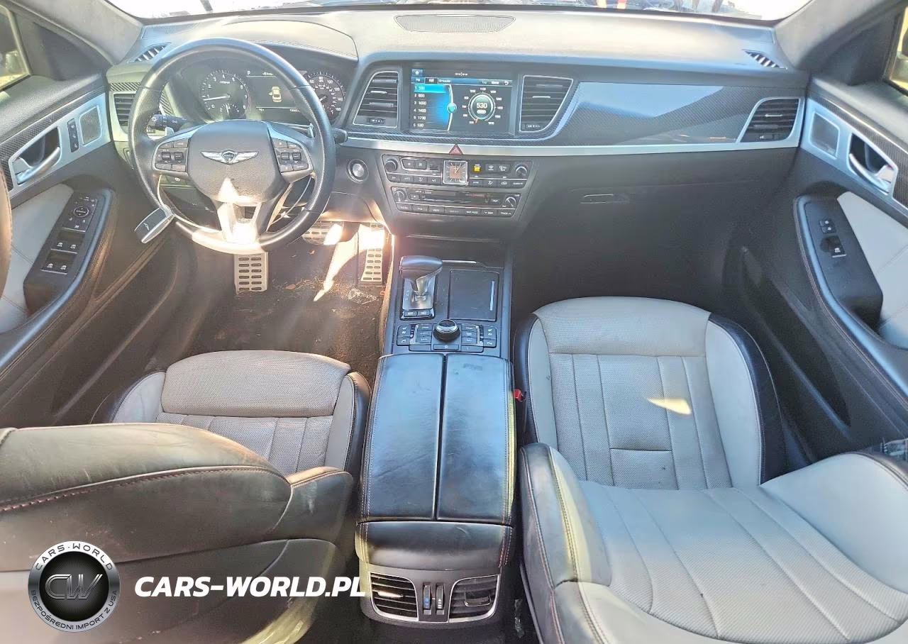 2018 Genesis G80 Sport VIN:KMHGN4JB9JU244114 - 8