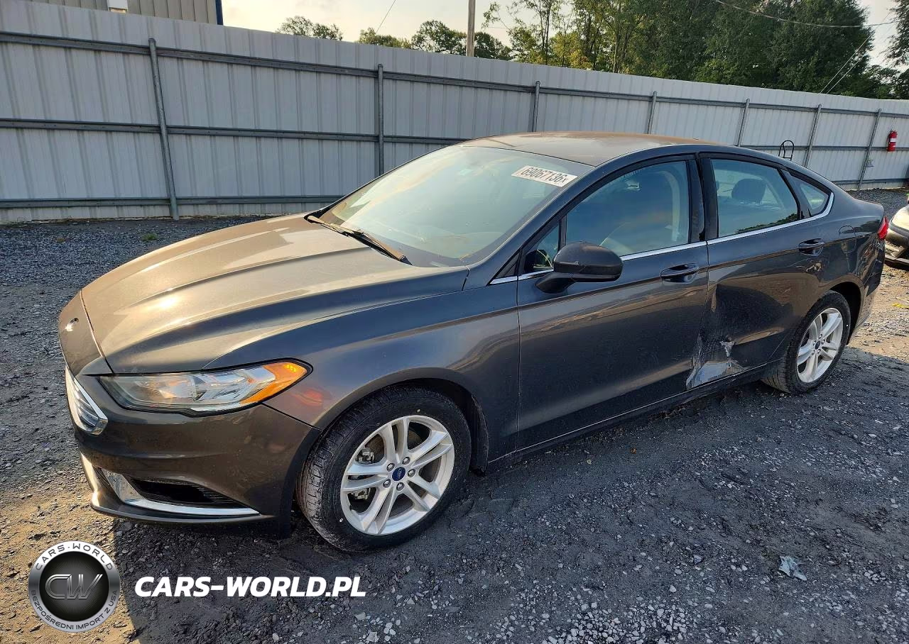 2018 Ford Fusion Se VIN:3FA6P0H76JR131254 - 1
