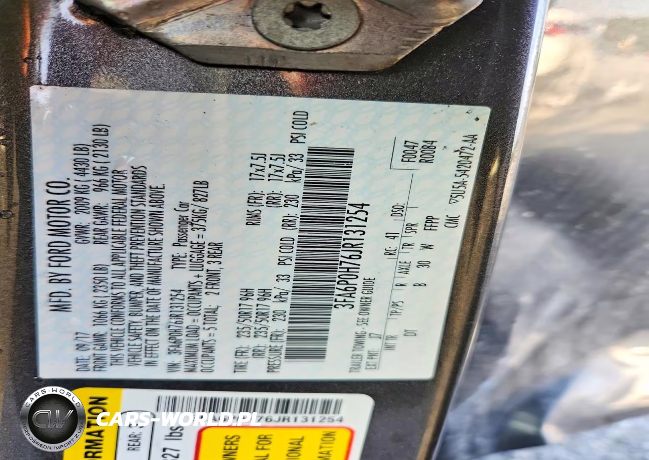 2018 Ford Fusion Se VIN:3FA6P0H76JR131254 - 12