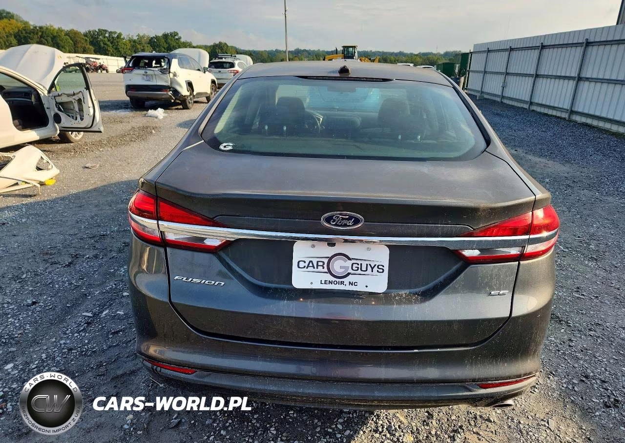 2018 Ford Fusion Se VIN:3FA6P0H76JR131254 - 6