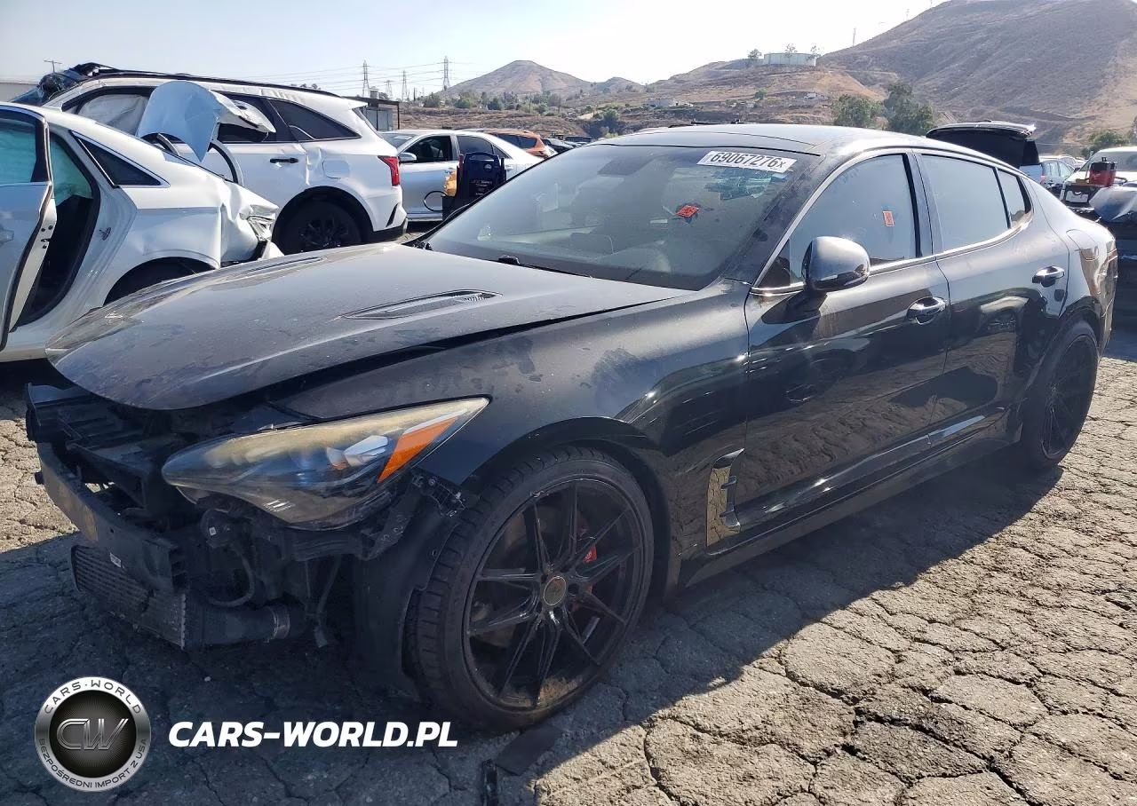 2018 Kia Stinger Gt1 VIN:KNAE45LCXJ6010964 - 1