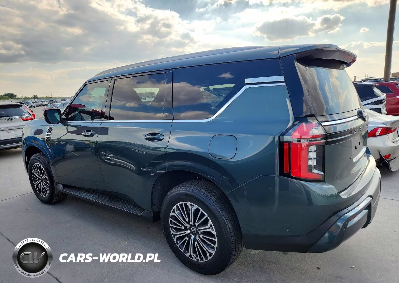 2026 Nissan Armada Sl VIN:JN8AY3BA9T9031045 - 2