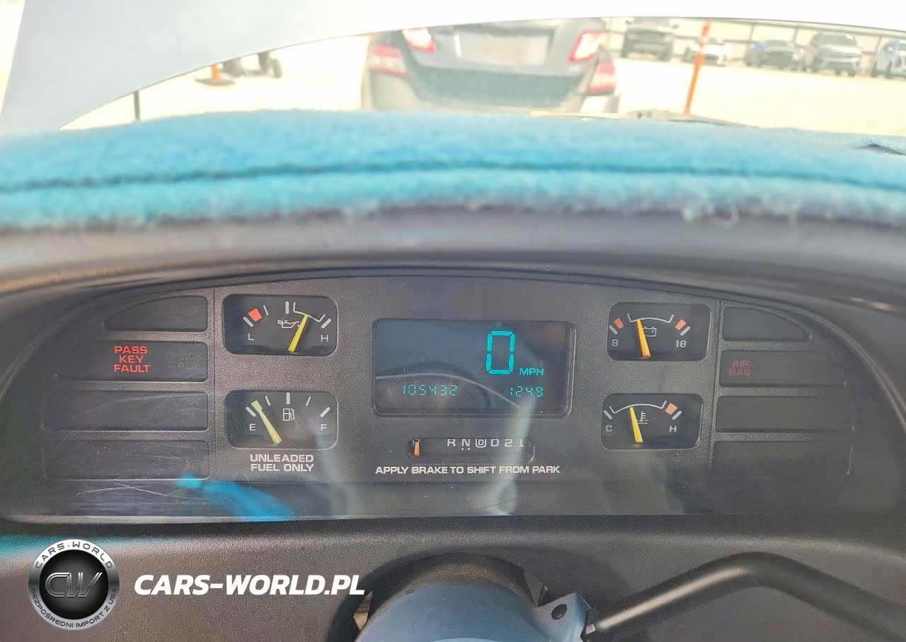 1995 Chevrolet Caprice Classic VIN:1G1BL52W9SR191780 - 9