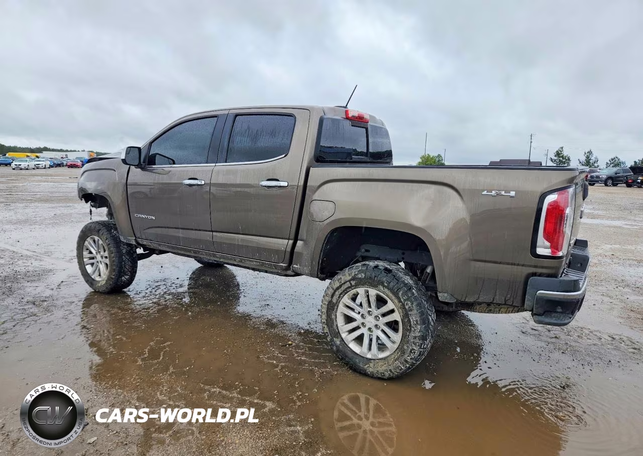 2016 GMC Canyon Slt VIN:1GTG6DE3XG1348822 - 2