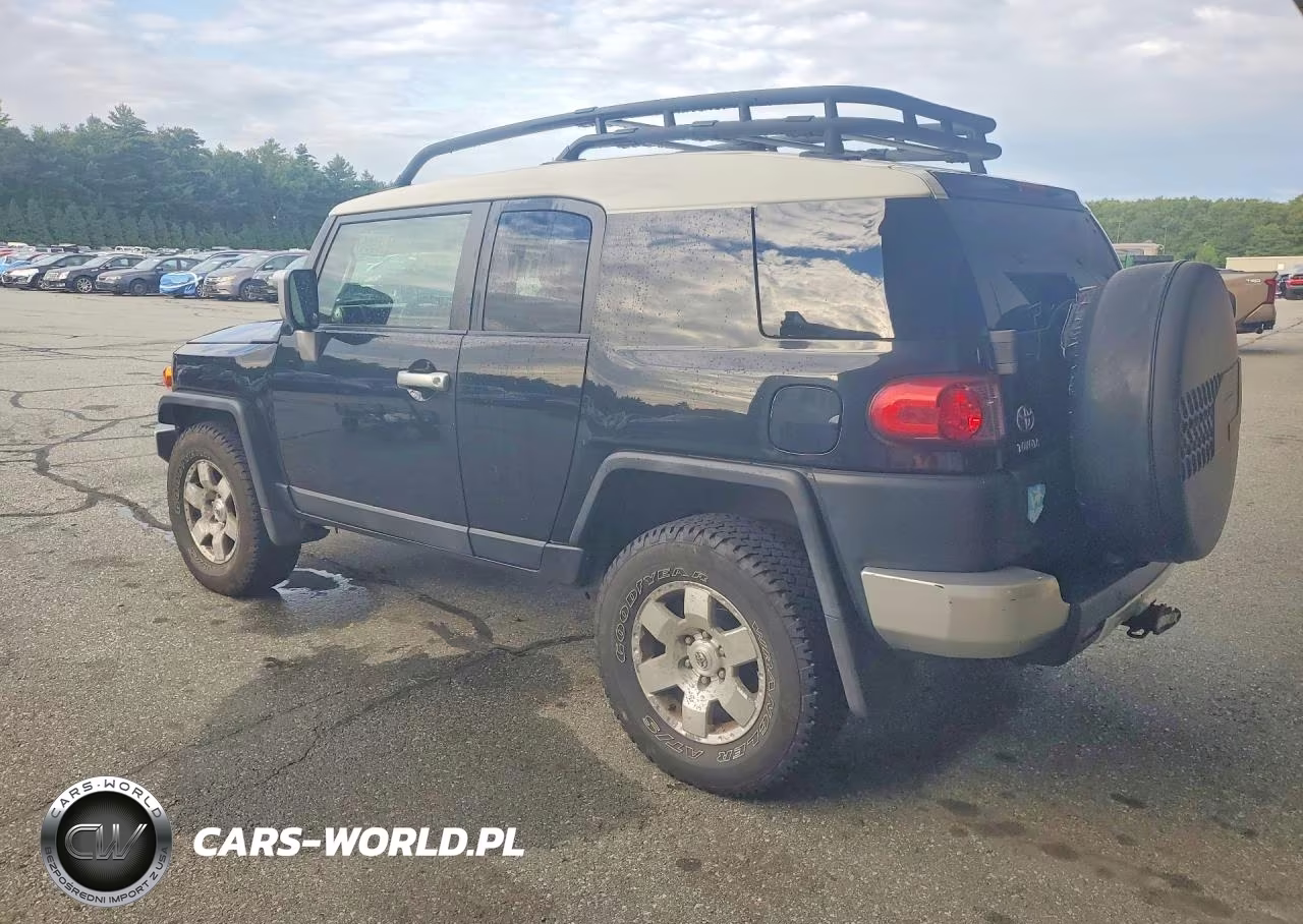 2007 Toyota Fj Cruiser Base VIN:JTEBU11F470070483 - 2