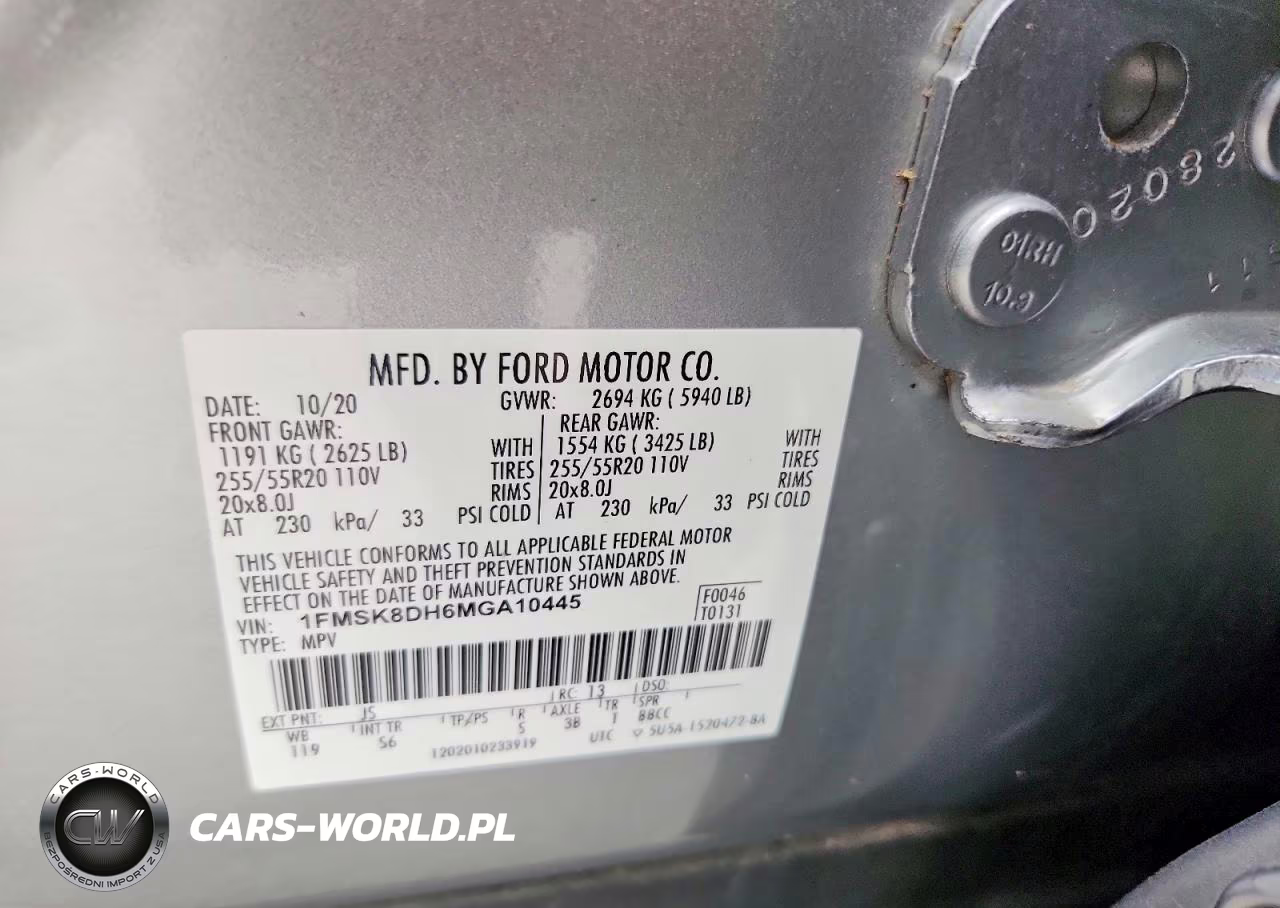 2021 Ford Explorer Xlt VIN:1FMSK8DH6MGA10445 - 13