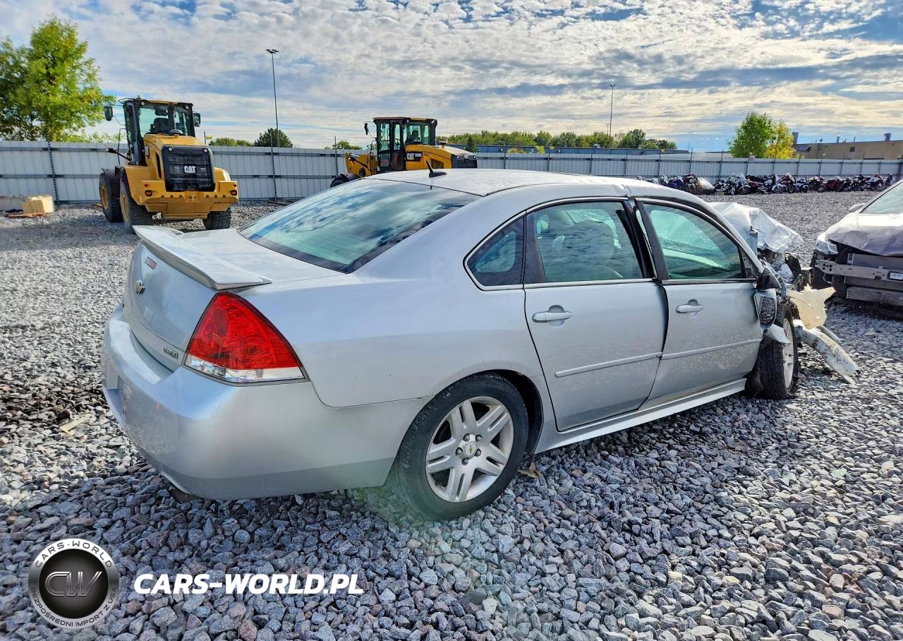 2012 Chevrolet Impala Lt VIN:2G1WG5E33C1166147 - 3