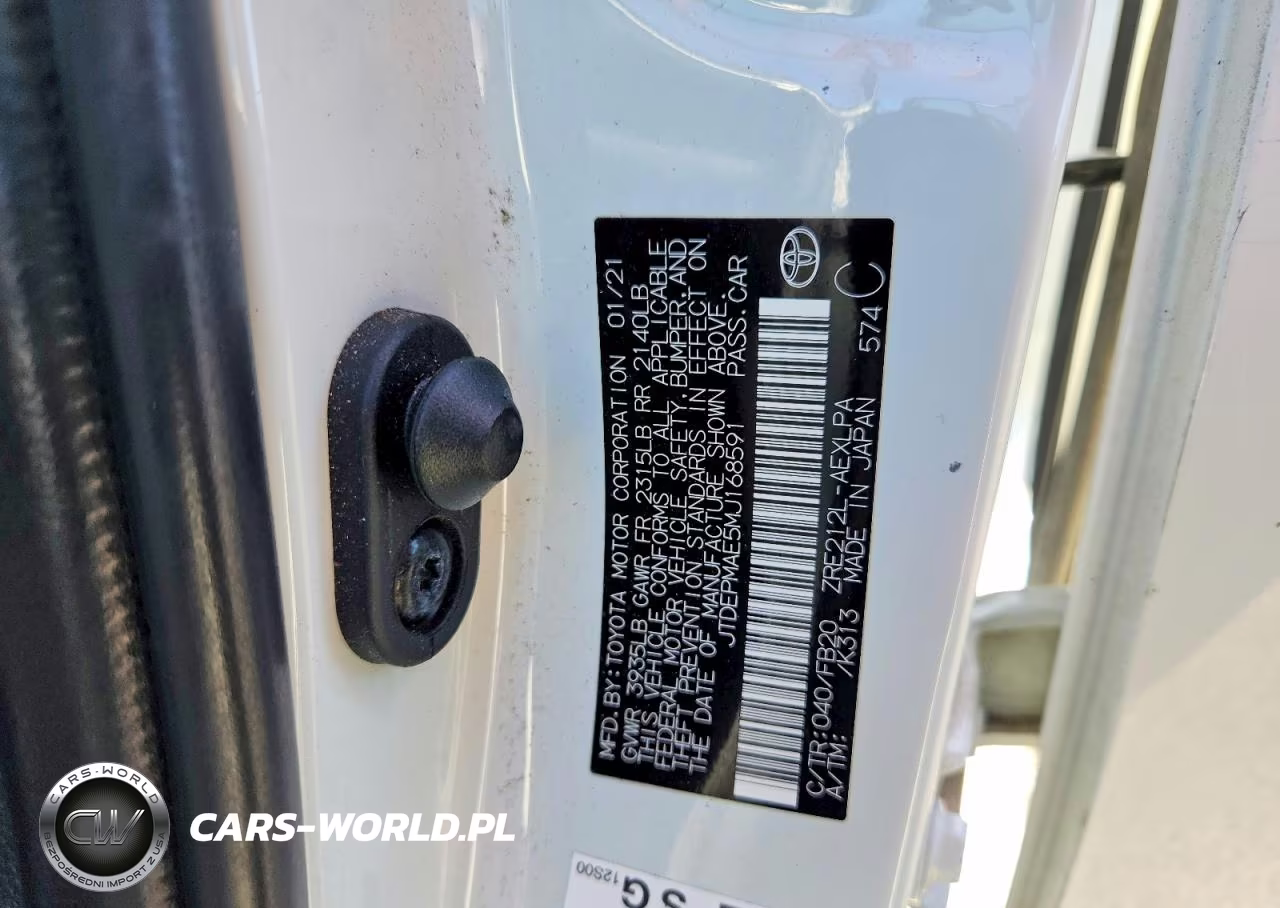 2021 Toyota Corolla Le VIN:JTDEPMAE5MJ168591 - 12