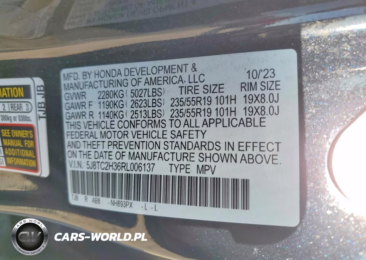 2024 Acura Rdx VIN:5J8TC2H36RL006137 - 13