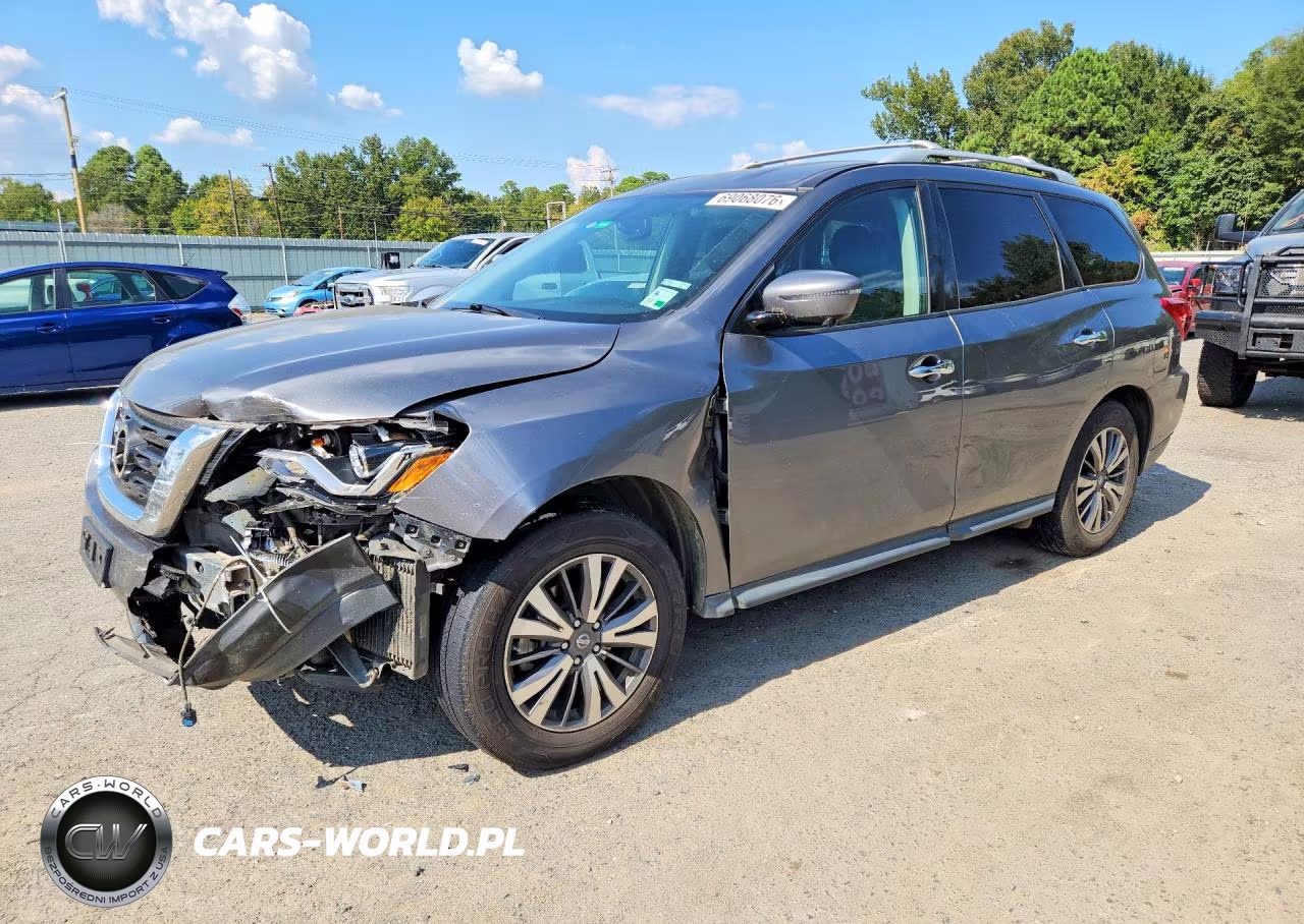 2017 Nissan Pathfinder Sl VIN:5N1DR2MM5HC650707 - 1