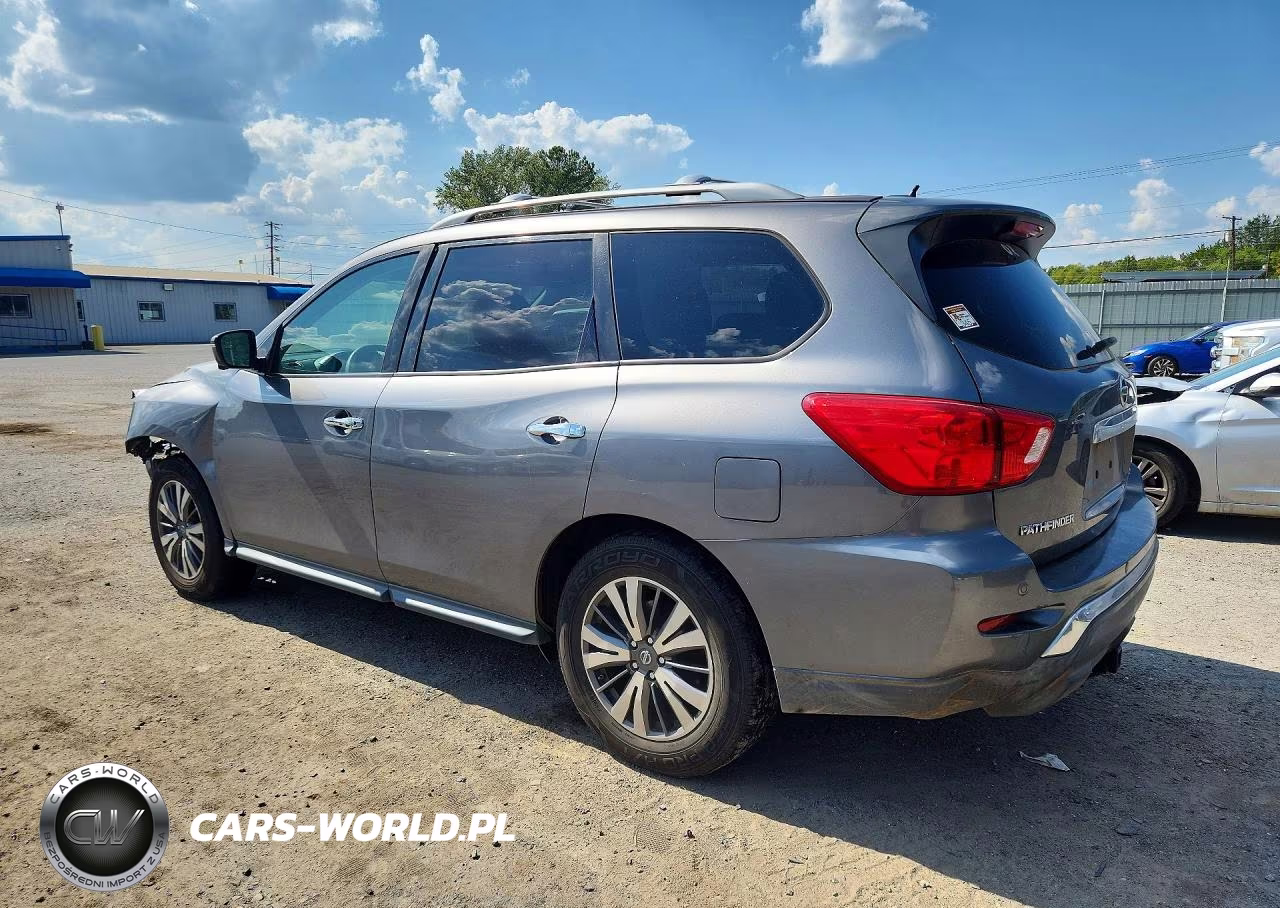 2017 Nissan Pathfinder Sl VIN:5N1DR2MM5HC650707 - 2